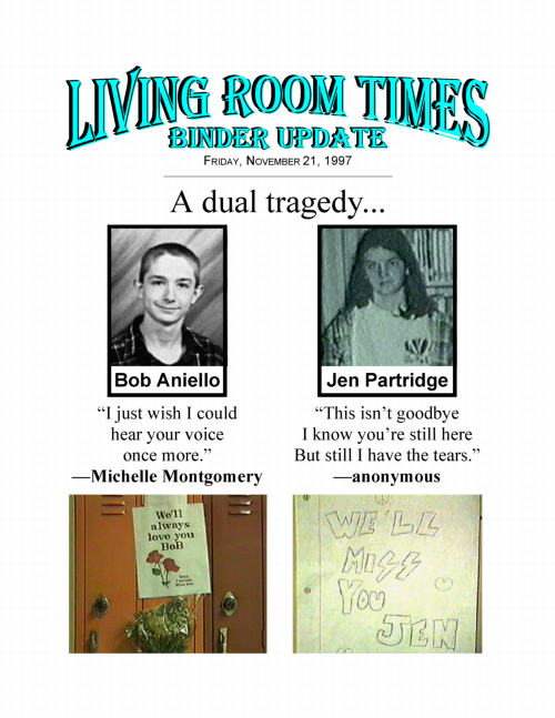 Living Room Times 11-21-97 page 1