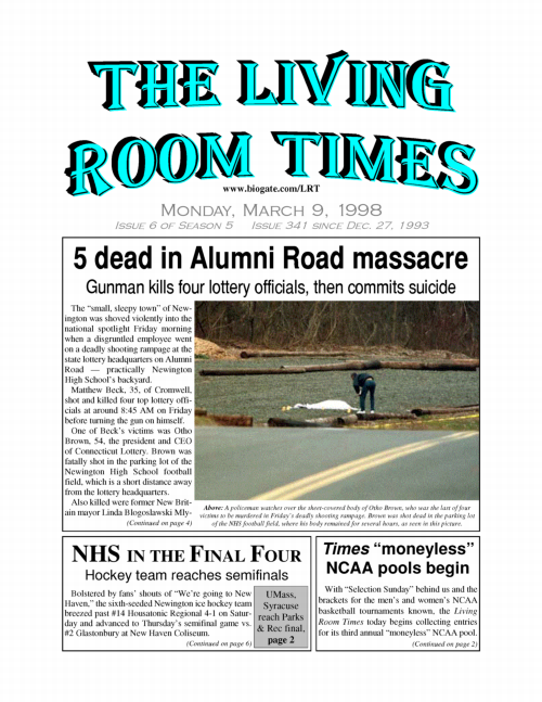 Living Room Times 3-9-98 page 1
