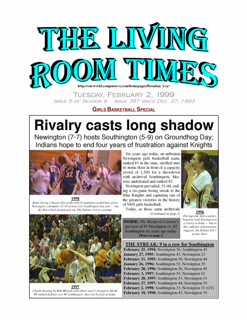 Living Room Times 2-2-99 page 1