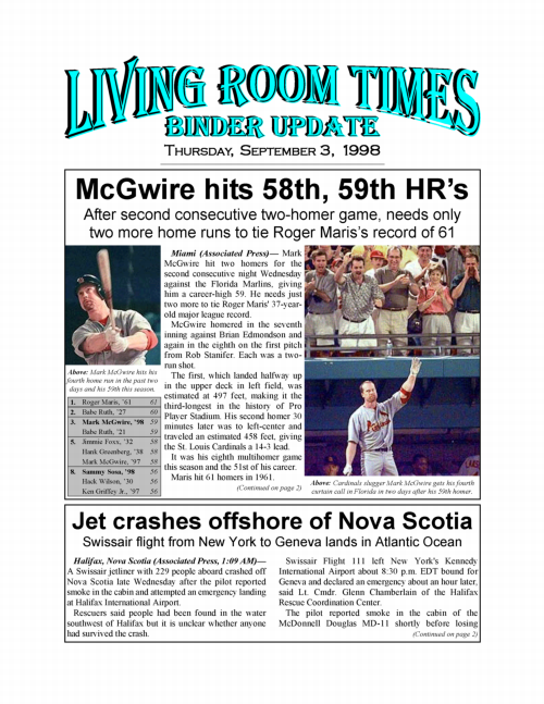 Living Room Times 9-3-98 page 1
